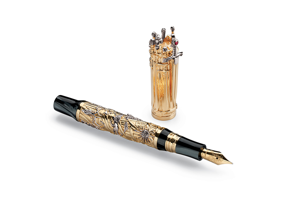 MONTEGRAPPA - Montegrappa – Game of Thrones Solid Gold Limited Edition Fountain Pen 3